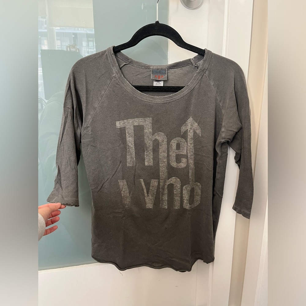 Junk Food Clothing “The Who” 3/4 sleeve shirt - M